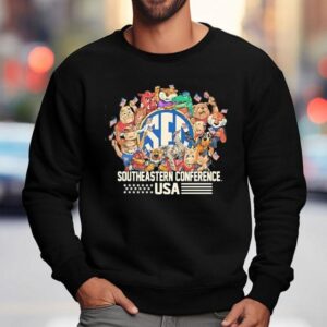 Sec Southeastern Conference Usa Th Of July Mascots Sweatshirt