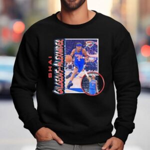 Shai Gilgeous-alexander Oklahoma City Thunder '90s Player Shirt 3 Shai Gilgeous Alexander Oklahoma City Thunder S Player Sweatshirt