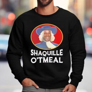 Shaquille O'tmeal Portrait Retro Shirt 3 Shaquille O Tmeal Portrait Retro Sweatshirt