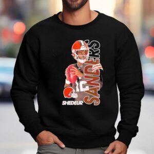 Shedeur Sanders Cleveland Browns Football Graphic Shirt 3 Shedeur Sanders Cleveland Browns Football Graphic Sweatshirt