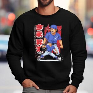 Shohei Ohtani Chicago Cubs Baseball Anime Shirt 3 Shohei Ohtani Chicago Cubs Baseball Anime Sweatshirt