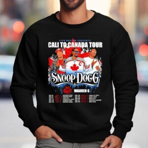 Snoop Dogg Cali To Canada Tour Sweatshirt