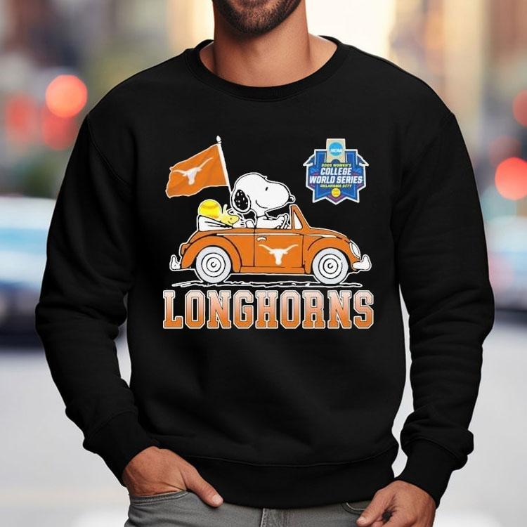 Snoopy And Woodstock Driving Car Texas Longhorns Ncaa 2025 Women’s College World Series Oklahoma City Shirt Snoopy And Woodstock Driving Car Texas Longhorns Ncaa 2025 Women’s College World Series Oklahoma City Shirt