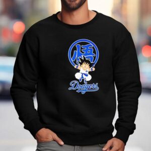 Son Goku Los Angeles Dodgers Japanese Sweatshirt