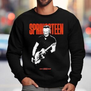 Springsn The E Street Band World Tour Guitar Sweatshirt