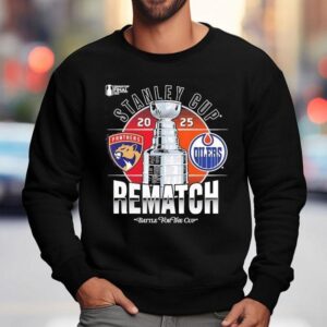 Stanley Cup Final Matchup 2025 Florida Panthers Vs Edmonton Oilers Shirt 3 Stanley Cup Final Matchup Florida Panthers Vs Edmonton Oilers Sweatshirt