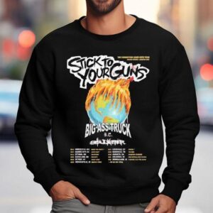 Stick To Your Guns The Connect Some Dots Tour North American Dates With Big Ass Truck And Soulkeeper Home Decor Sweatshirt