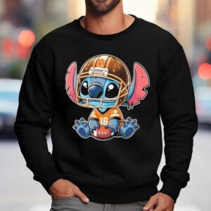 Stitch Disney X Clemson Tigers Fan Sweatshirt
