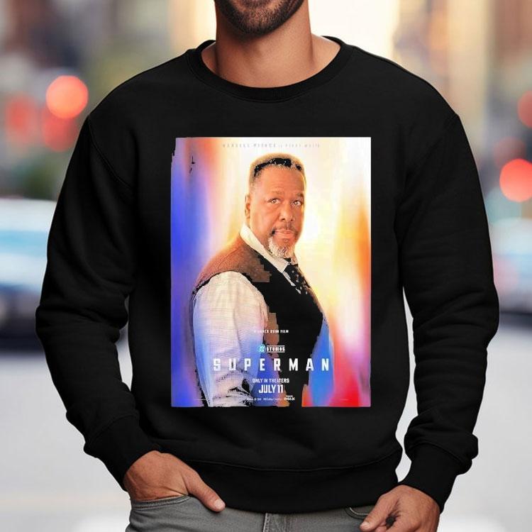 Superman Wendell Pierce As Perry White July 11 2025 Dc Studios Shirt Superman Wendell Pierce As Perry White July 11 2025 Dc Studios Shirt