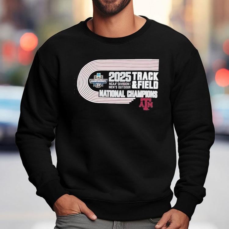 Texas Am Aggies Ncaa Men’s Outdoor Track And Field National Champions 2025 Shirt Texas Am Aggies Ncaa Men’s Outdoor Track And Field National Champions 2025 Shirt