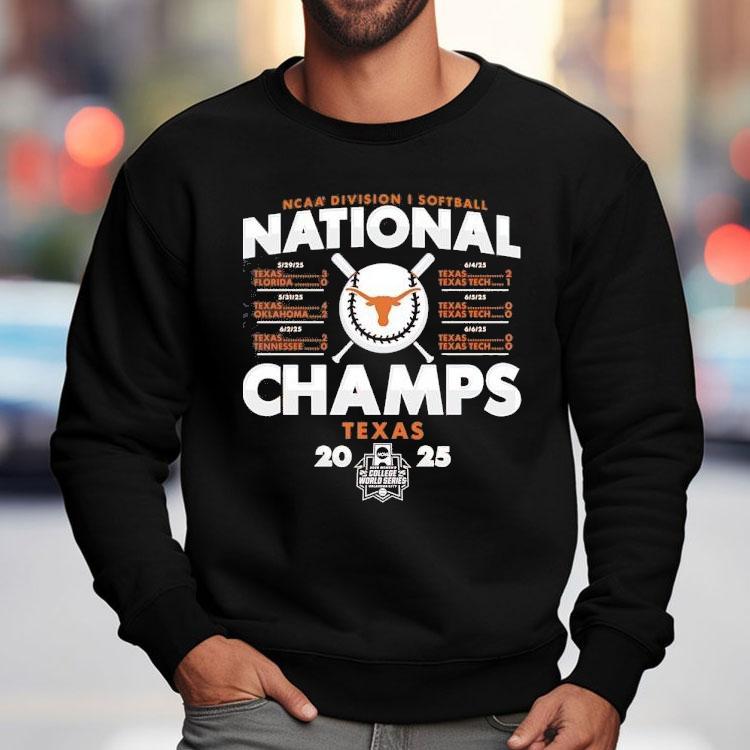 Texas Longhorns Ncaa Division I Softball National Champs 2025 Shirt Texas Longhorns Ncaa Division I Softball National Champs 2025 Shirt