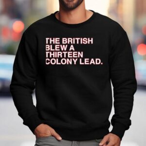 The British Blew A Thirn Cololy Lead Sweatshirt