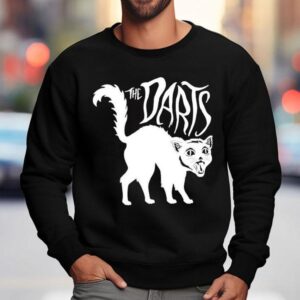 The Darts Spooky Cat Shirt 3 The Darts Spooky Ca Sweatshirt