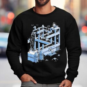 The Legend Of Zelda Style Of Escher's Waterfall Shirt 3 The Legend Of Zelda Style Of Escher S Waterfall Sweatshirt