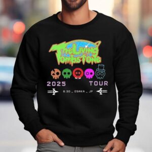 The Living Tombstone World Tour June 30 2025 At Osaka Japan Logo Shirt 3 The Living Tombstone World Tour June At Osaka Japan Logo Sweatshirt