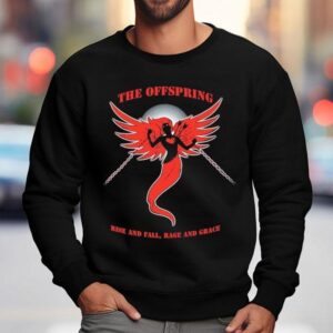 The Offspring Rise And Fall Rage And Grace Th Birthday Album Sweatshirt