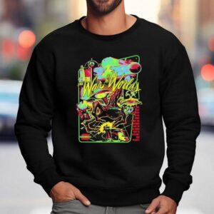 The War Of The Worlds Technicolor Invasion Sweatshirt