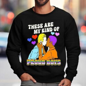 These Are My Kind Of Proud Boys Pride Sweatshirt