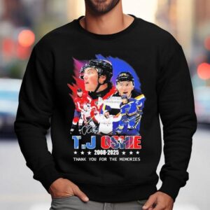 Tj Oshie 2009 2025 Thank You For The Memories Shirt 3 Tj Oshie Thank You For The Memories Sweatshirt
