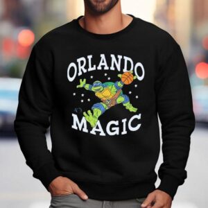Tmnt Leonardo X Orlando Magic Basketball Shirt 3 Tmnt Leonardo X Orlando Magic Basketball Sweatshirt