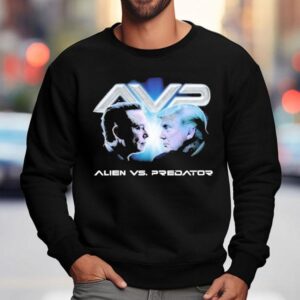Trump Vs Elon Musk Alien Vs Predator Shirt 3 Trump Vs Elon Musk Alien Vs Predator Sweatshirt