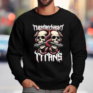 Two Skulls Tuesday Night Titans Sweatshirt