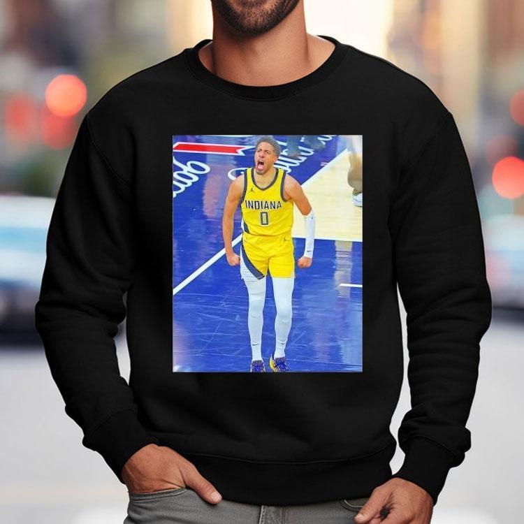 Tyrese Haliburton Indiana Pacers Game Frames Shirt Tyrese Haliburton Indiana Pacers Game Frames Shirt