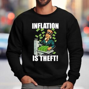 Uncle Sam Inflation Is Thef Sweatshirt