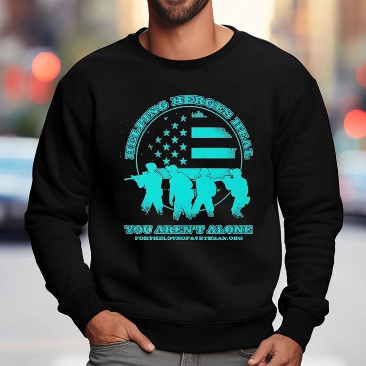 Usa Soldiers Helping Heroes Heal You Aren’t Alone Vintage Shirt Usa Soldiers Helping Heroes Heal You Aren’t Alone Vintage Shirt