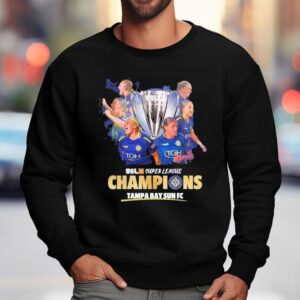 Usl Super League Champions 2025 Tampa Bay Sun Fc Shirt 3 Usl Super League Champions Tampa Bay Sun Fc Sweatshirt