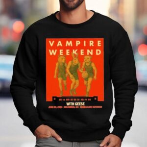 Vampire Weekend Only God Was Above Us Tour At Kemba Live In Columbus Oh On June 2 2025 Bear Bunny Dog Shirt 3 Vampire Weekend Only God Was Above Us Tour At Kemba Live In Columbus Oh On June Bear Bunny Dog Sweatshirt
