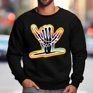 Viva La Shred Skeleton Shirt 3 Viva La Shred Skeleton Sweatshirt