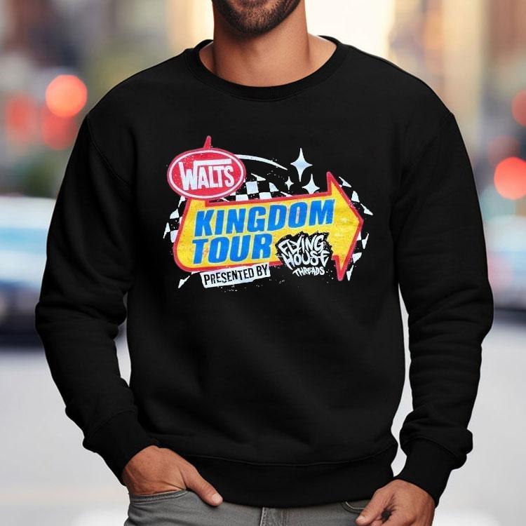 Walt’s Kingdom Tour Flying House Threads Shirt Walt’s Kingdom Tour Flying House Threads Shirt