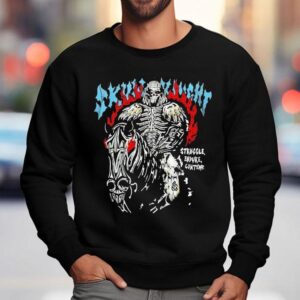 Warren Lotas Struggle Endure Contend Skull Knigh Sweatshirt
