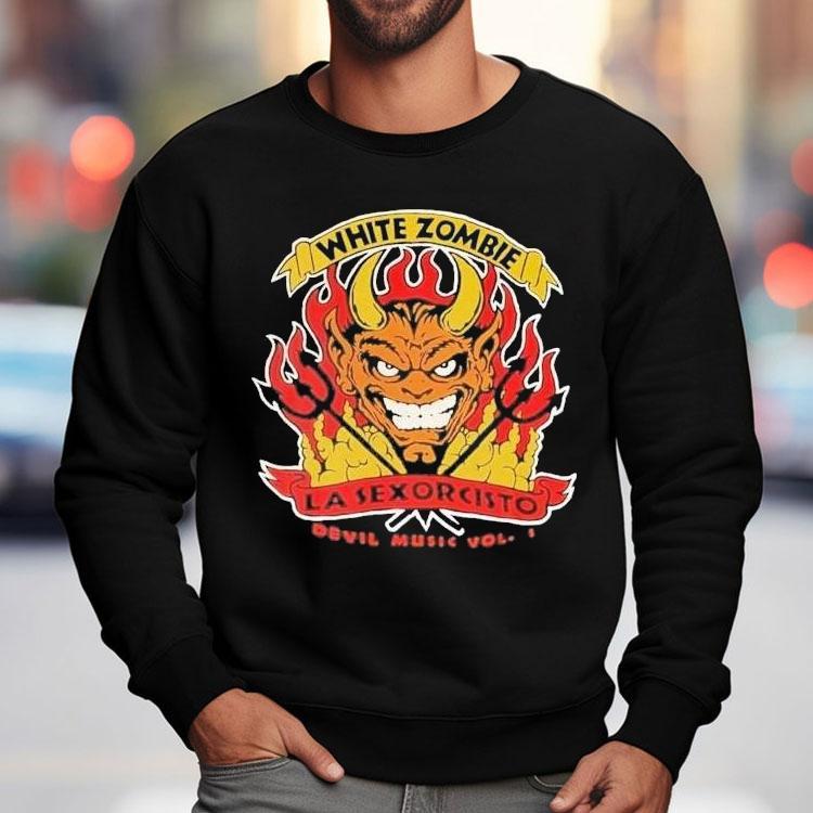 White Zombie La Sexorcisto Devil Music Vol 1 Shirt White Zombie La Sexorcisto Devil Music Vol 1 Shirt