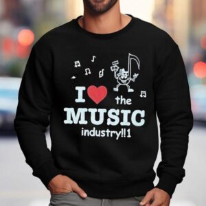 Yvette Young I Love The Music Industry 1 Shirt 3 Yvette Young I Love The Music Industry Sweatshirt