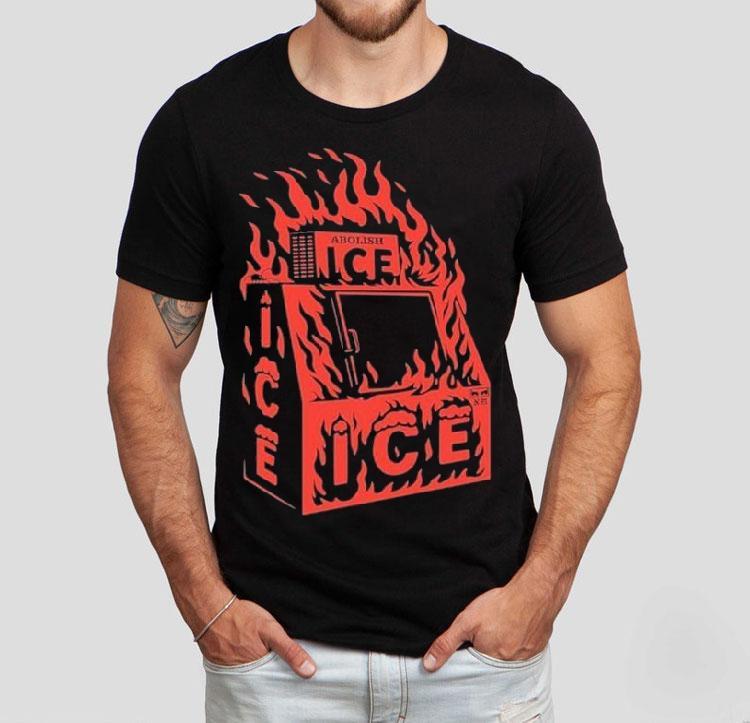 Abolish Ice Flames Shirt Abolish Ice Flames Shirt