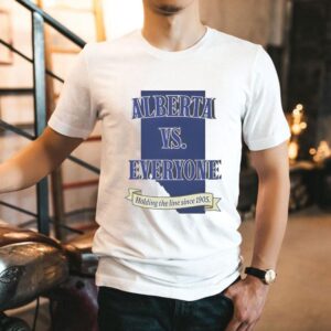 Alberta Unchained Ab Versus Everyone Western Pride Shirt
