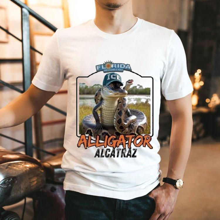 Alligator Alcatraz Florida Welcomes You Gator Shirt Alligator Alcatraz Florida Welcomes You Gator Shirt