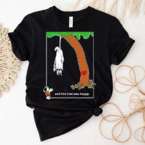 Almighty Hoodrich And The Tree Was Happy Giving Shirt Almighty Hoodrich And The Tree Was Happy Giving Shirt