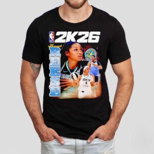 Angel Reese Nba 2k26 Chicago Sky Basketball Shirt