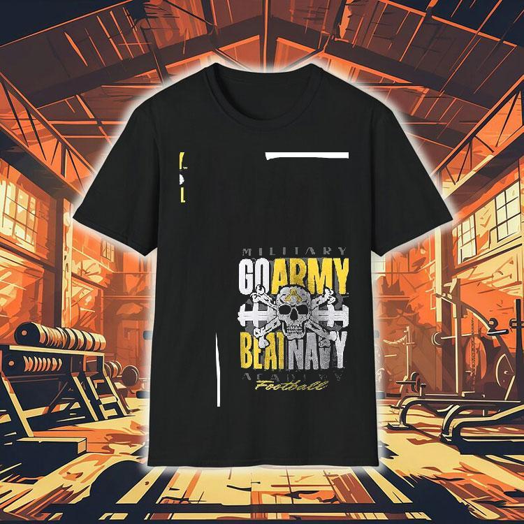 Army Black Knights Skull Beat Football Shirt Army Black Knights Skull Beat Football Shirt