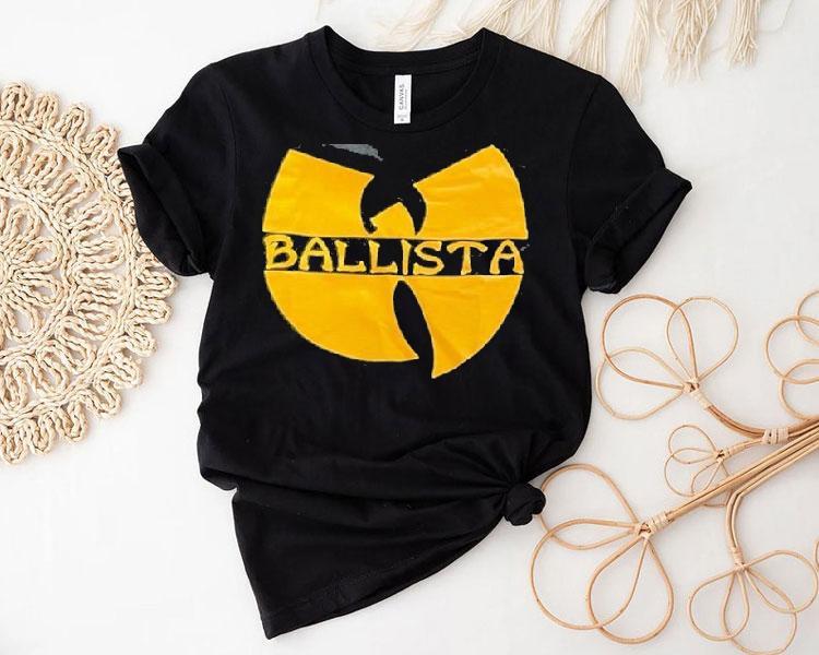 Ballista X Wu Tang Clan Ballis-tang Clan Logo Shirt Ballista X Wu Tang Clan Ballis-tang Clan Logo Shirt