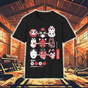 Bandage Brigade Matsuri Masks Tshirt