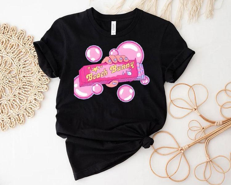Beach Bunny Bubble Gum Pink Shirt Beach Bunny Bubble Gum Pink Shirt