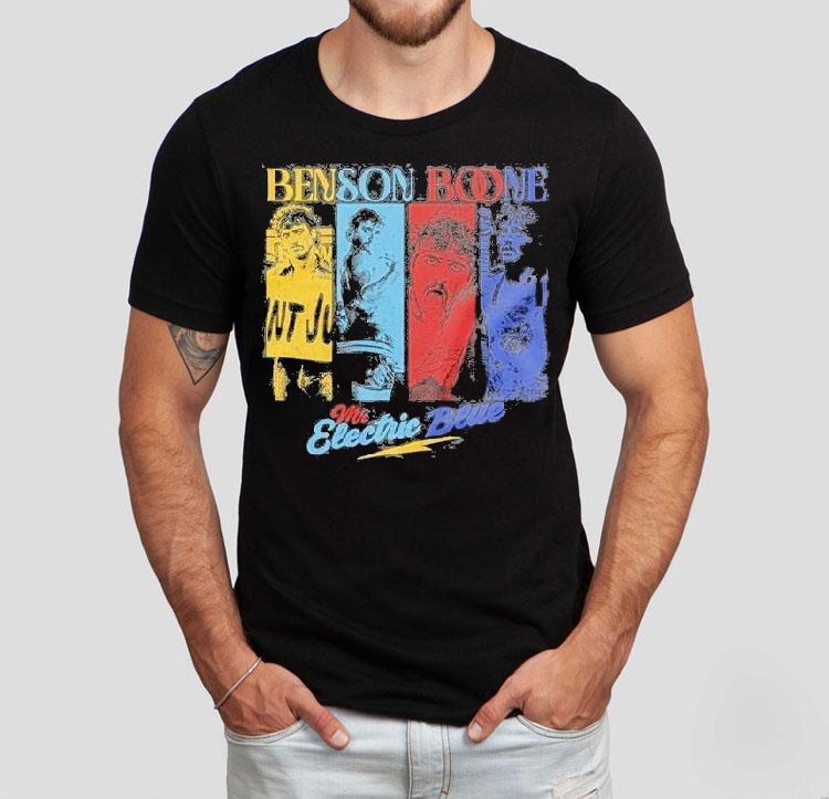 Benson Boone Moonbeam Ice Cream Mr Electric Tour 2025 Shirt Benson Boone Moonbeam Ice Cream Mr Electric Tour 2025 Shirt