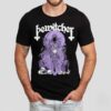 Bewitcher Biker Witch The Devil Always Mins With Rock ‘n Roll Shirt