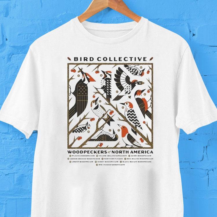 Bird Collective Woodpeckers Of North America Shirt Bird Collective Woodpeckers Of North America Shirt