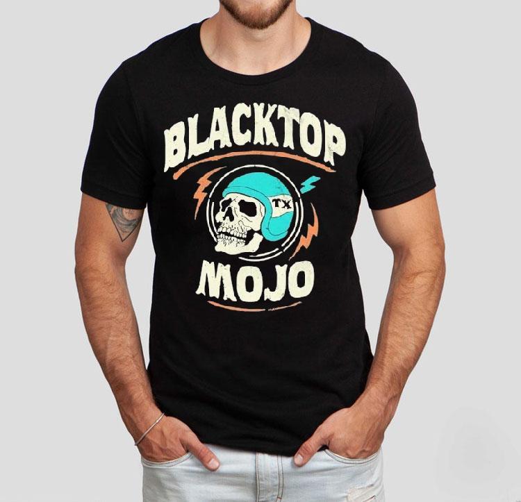 Blacktop Mojo Born To Be Mojo Skull Shirt Blacktop Mojo Born To Be Mojo Skull Shirt