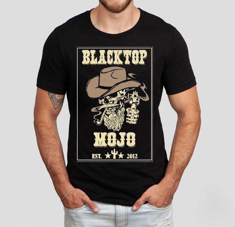 Blacktop Mojo Western Mojo Est 2012 Skull Cowboy Shirt Blacktop Mojo Western Mojo Est 2012 Skull Cowboy Shirt